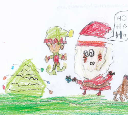 2024 Santa Drawing Winner