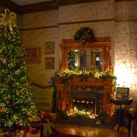 Carroll Mansion at Christmas Dec 2022