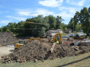 Removing the old drain