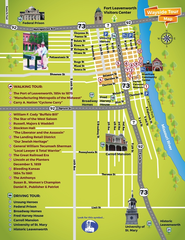 Experience Our Historic Wayside Tour Leavenworth, Kansas