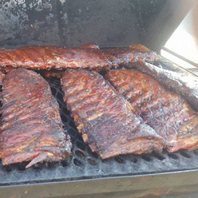 ribs on grill