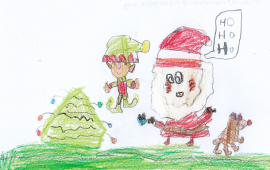 2024 Santa Drawing Winner