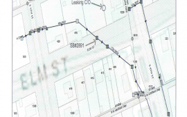 map of affected area