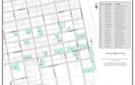 Downtown City Parking Lots