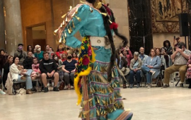 First Nations dancer