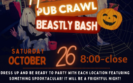 Halloween Pub Crawl & Beastly Bash