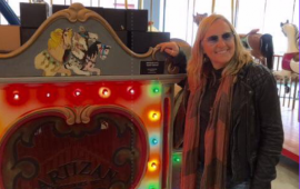 Melissa Etheridge at the CW Parker Carousel Museum