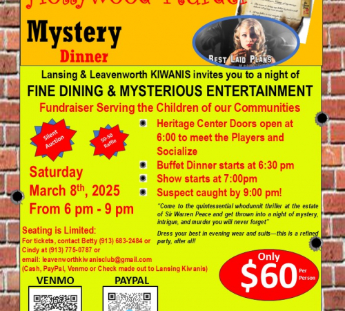 "Best Laid Plans" - A Hollywood Murder Mystery Dinner