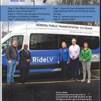 photo of cover shot of newsletter