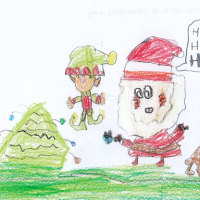 2024 Santa Drawing Winner