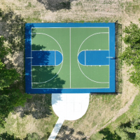 Buffalo Bill Cody Basketball Court