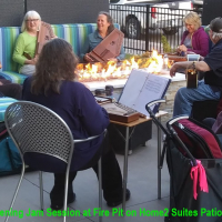 Autoharp Jam Session at nearby hotel
