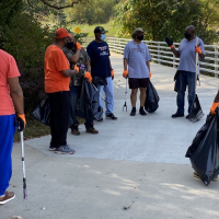 Citizens cleaning up Three-Mile Creek in 2021