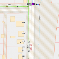 photo of map affected area (see text for description in post)
