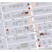 7th Street road closure map from Kiowa to Kickapoo streets
