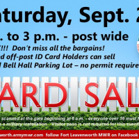 Fort Leavenworth Yard Sale