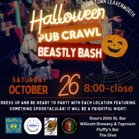 Halloween Pub Crawl & Beastly Bash