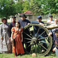 LEAVENWORTH - THE FIRST CITY OF KANSAS - 1854  