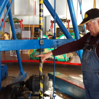 Ron Naylour, CW Parker Carousel volunteer