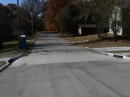 New storm water drainage