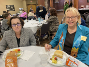 Attendees at the business symposium