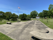 flag area at David Brewer Park