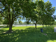 west view of Tennis Courts