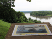 Wayside Kiosk overlooking the MO River