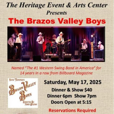 Dinner & A Show: The Brazos Valley Boys