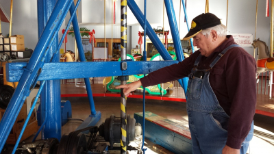 Ron Naylour, CW Parker Carousel volunteer