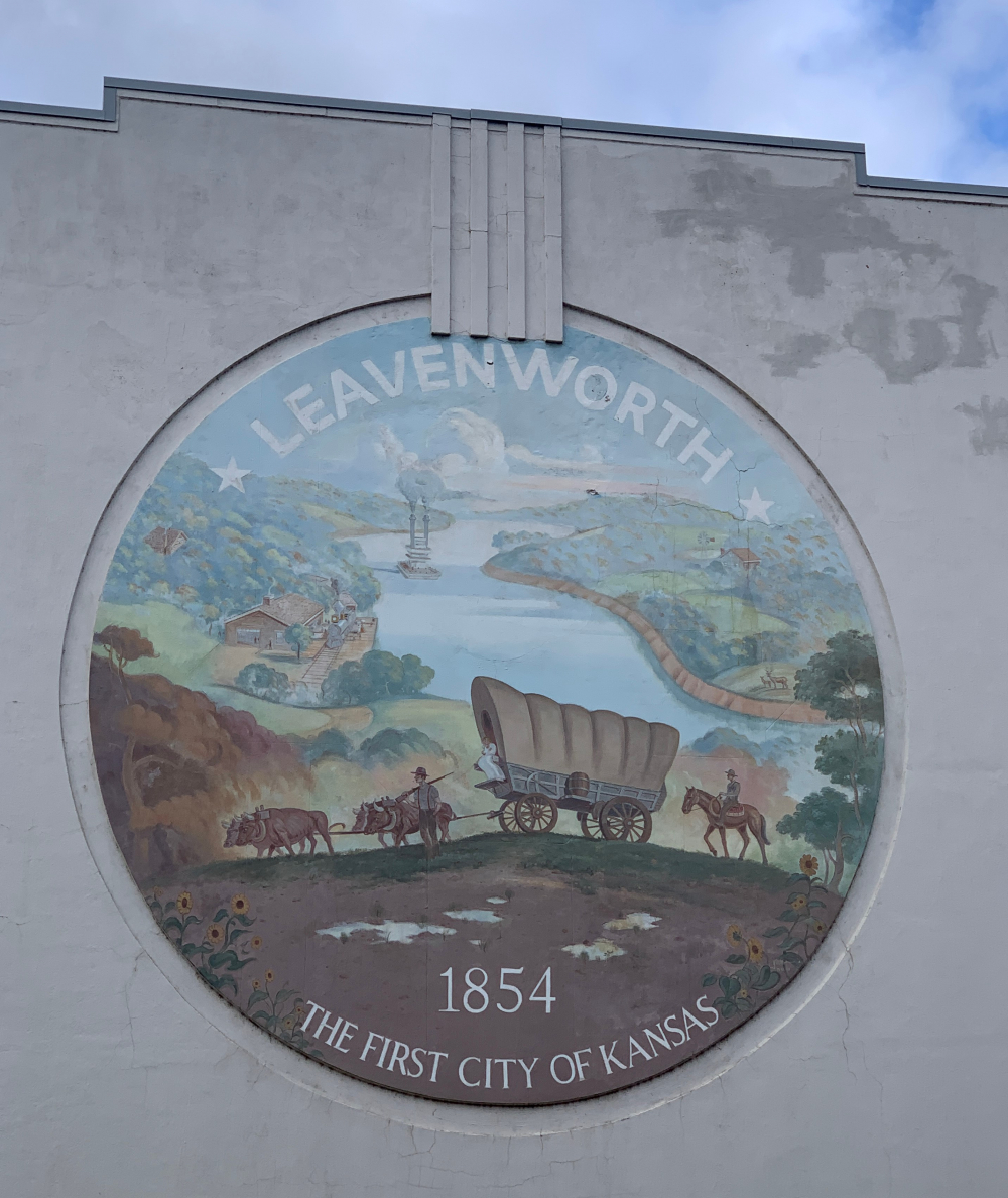 First City of Kansas Seal Leavenworth, Kansas