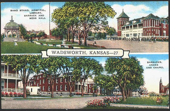 Leavenworth Va Campus Map Wadsworth Old Soldiers' Home And The Va | Leavenworth, Kansas