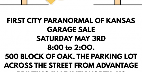 Garage Sale with First City Paranormal of Kansas